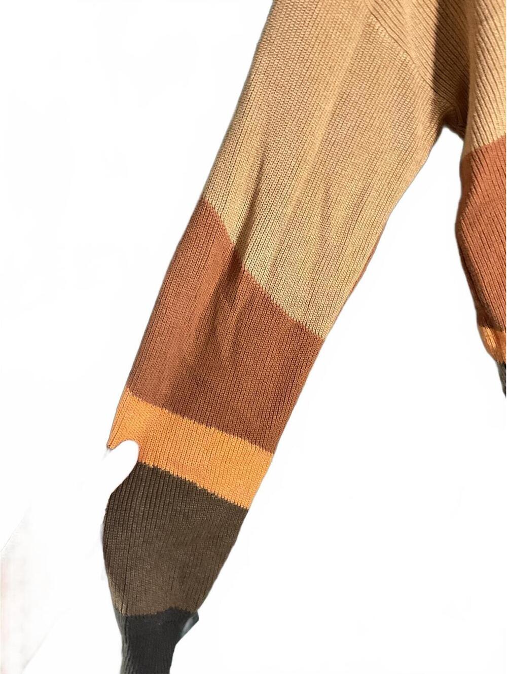 prAna Cozy Colorblock Knit Sweater - Size Small - Picture 6 of 6